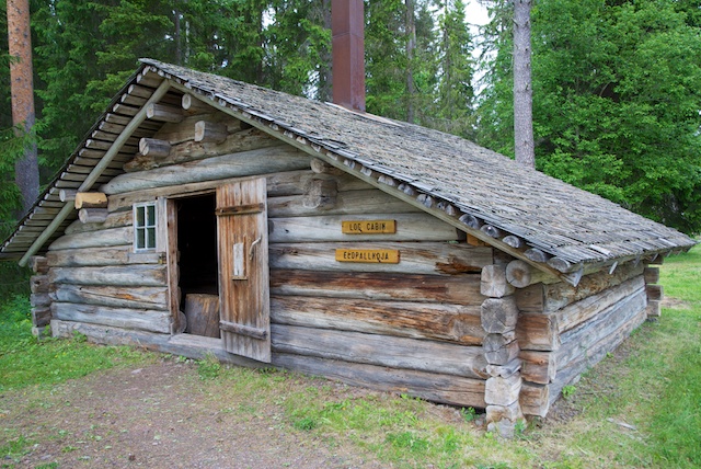 88. Log cabin